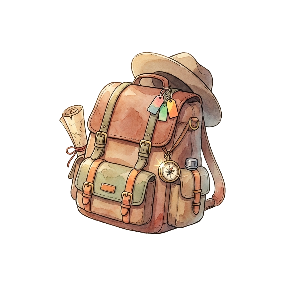 探検家のエンブレム